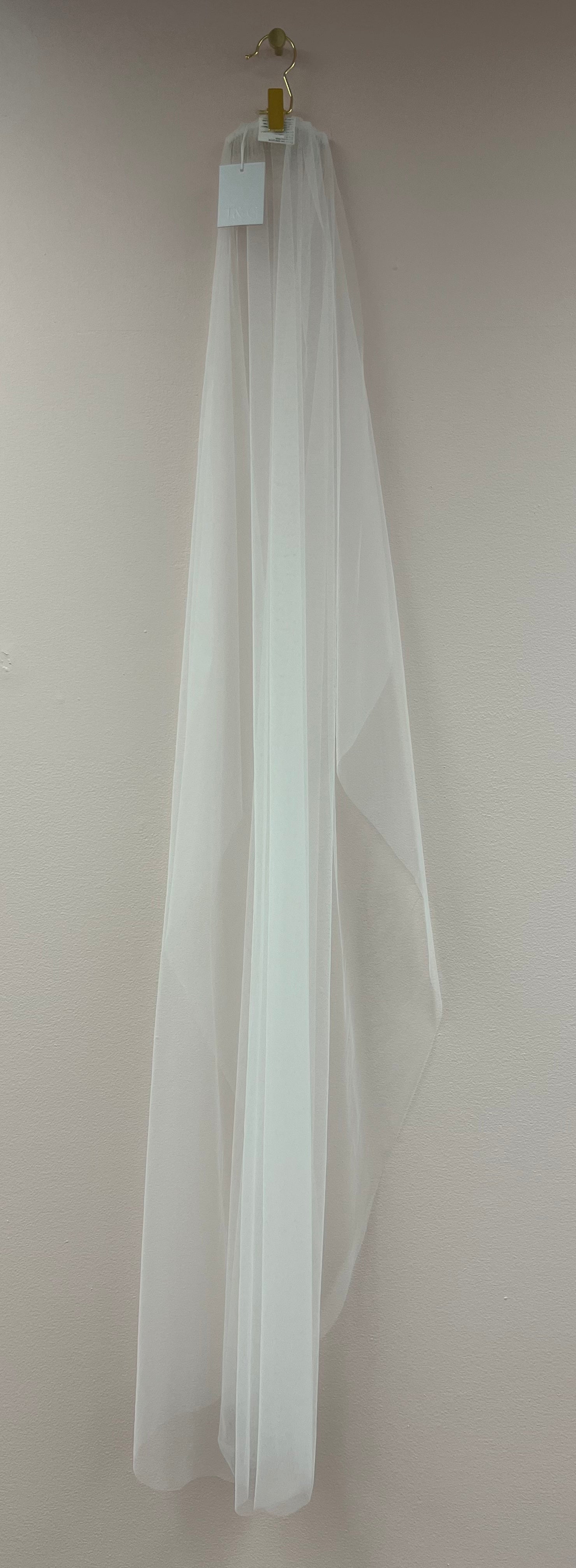Ankle Length (60") Simple Veil